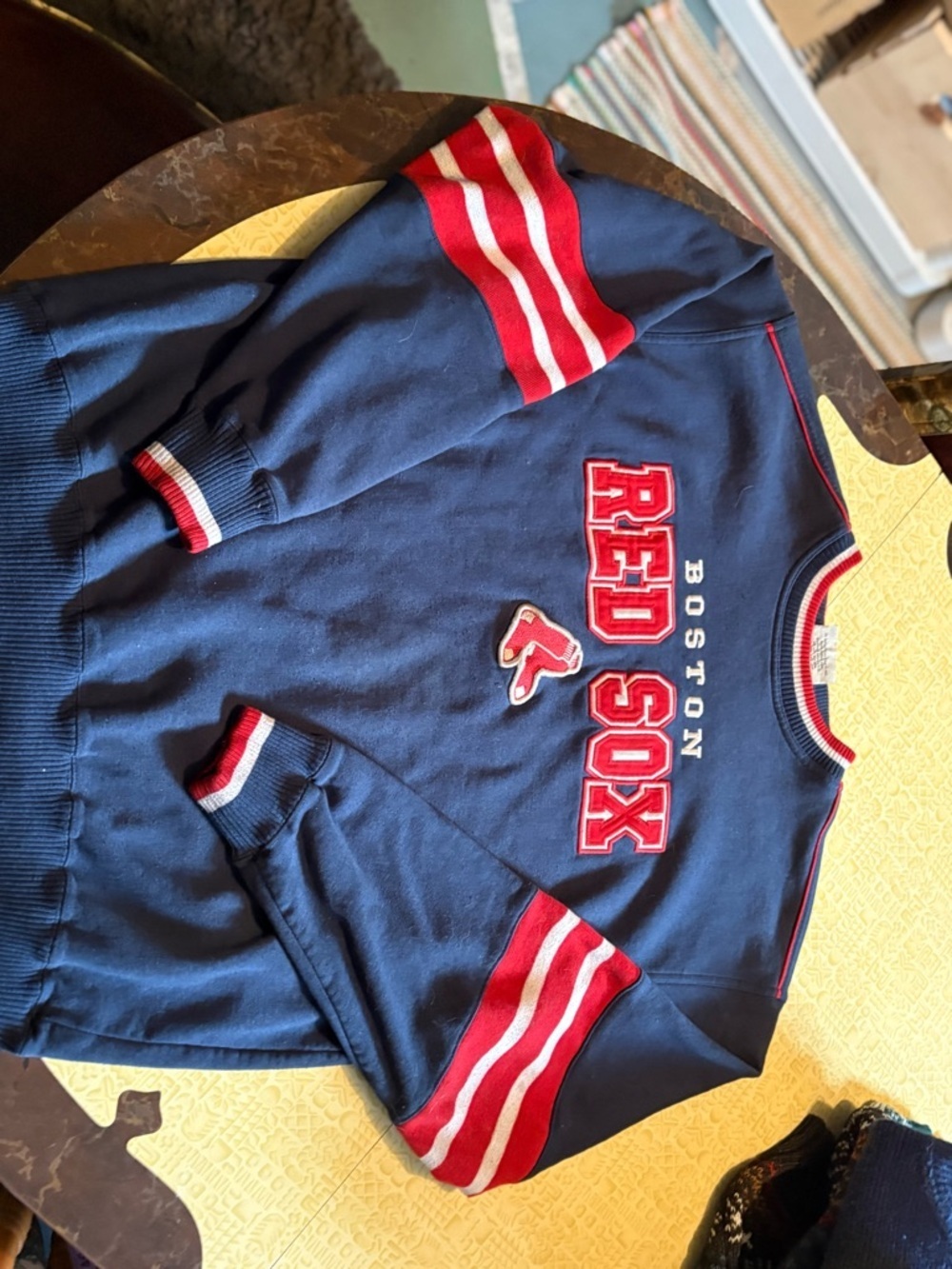 Vintage Boston Red Sox Navy Crewneck Sweatshirt